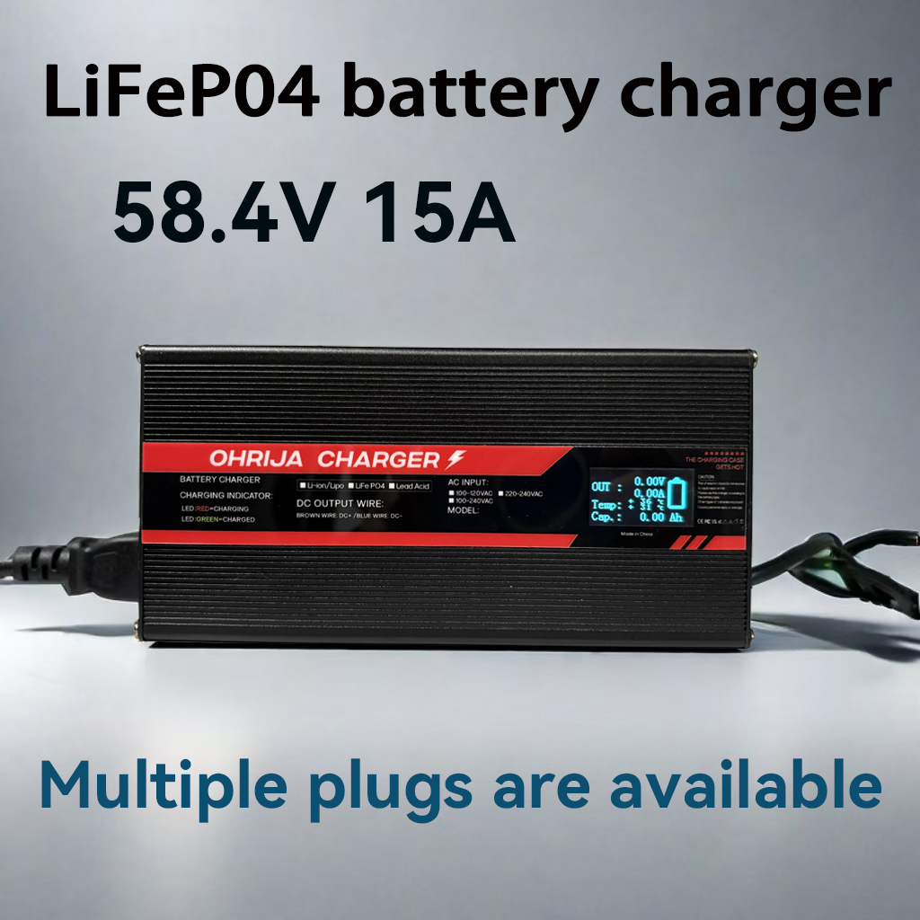 84V 20A Smart Charger - Cargador Rápido de Alta Potencia OHRIJA
