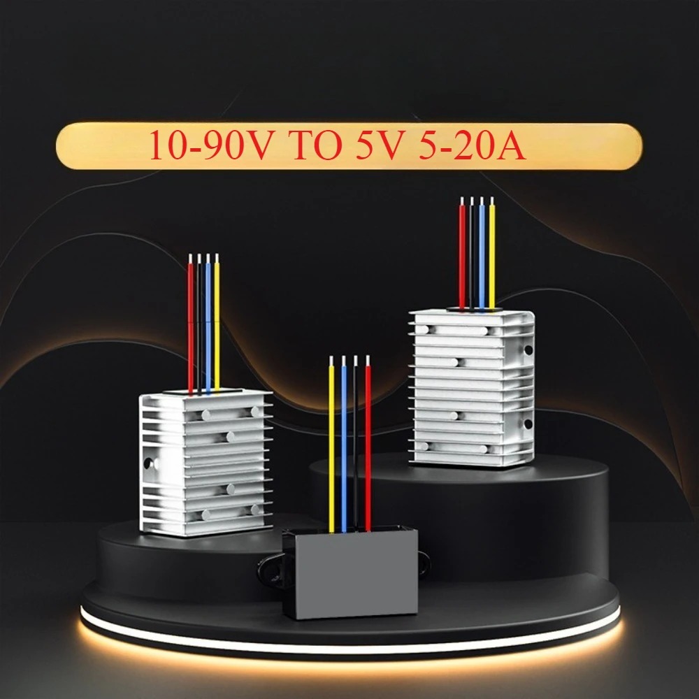 Convertidor de CC de 10-90V a  - 72V 15A Fast Charger reseña y precio