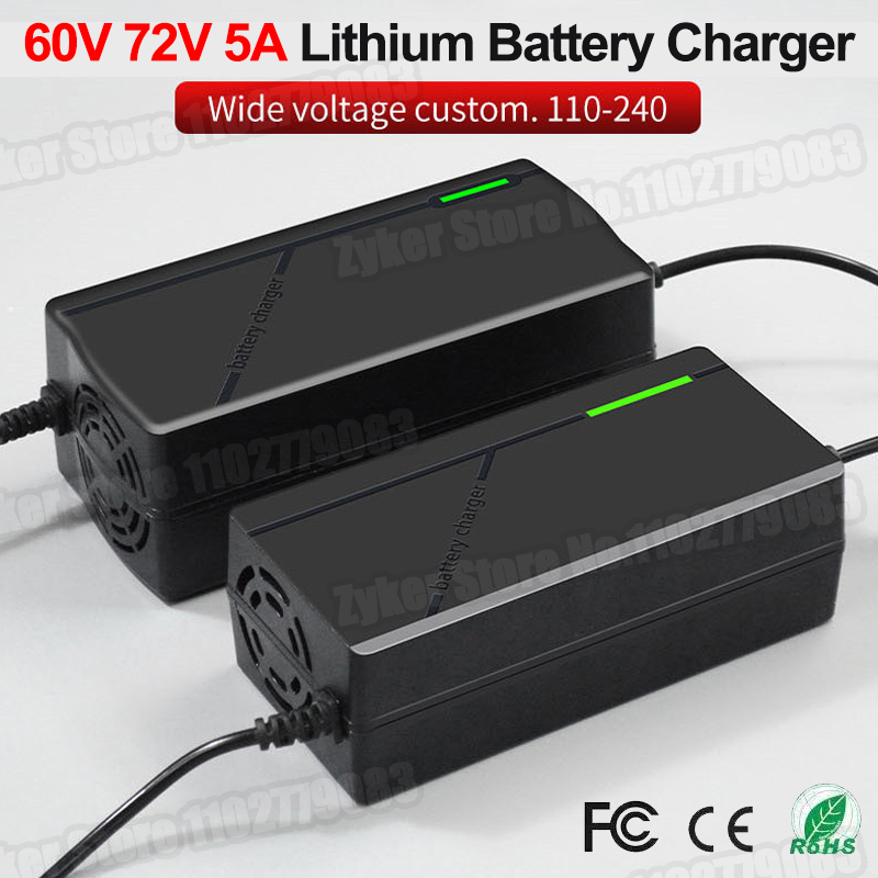 Cargador de batería de litio d - 84V 20A Smart Charger reseña y precio
